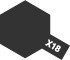 Tamiya X-18 Semi Gloss Black (80018) Enamel Paint